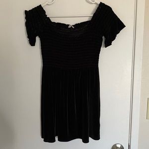 Urban Outfitters size Small black Velvet dress